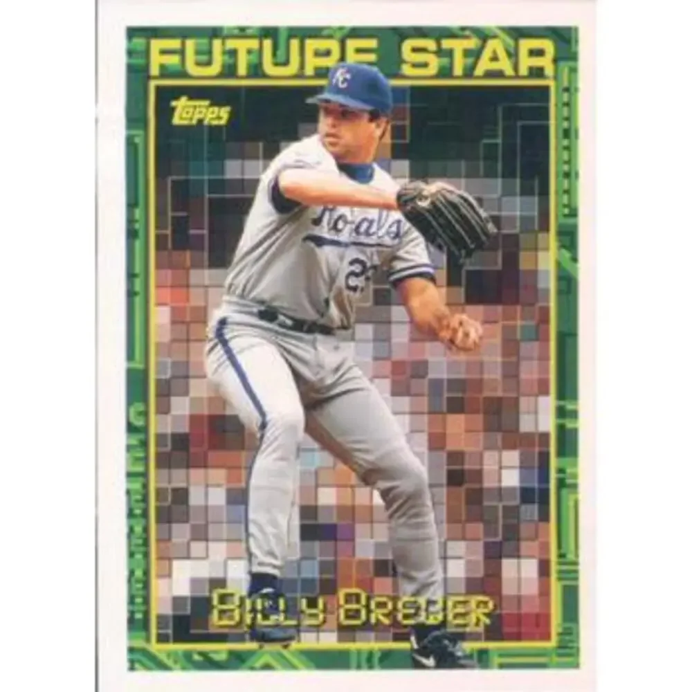1994 Topps Billy Brewer FS, RC # 123 Kansas City Royals